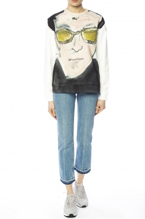Sweatshirt with handmade pattern, zdjęcie 2 Sweatshirt with handmade pattern od Moncler